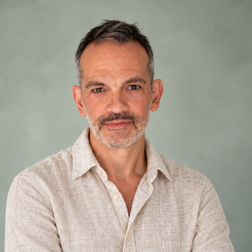 Retrato de Nicolás, fotógrafo de bodas